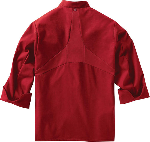 Men'S Long Sleeve Ten Button Chef Coat with Mimix and Oilblok
