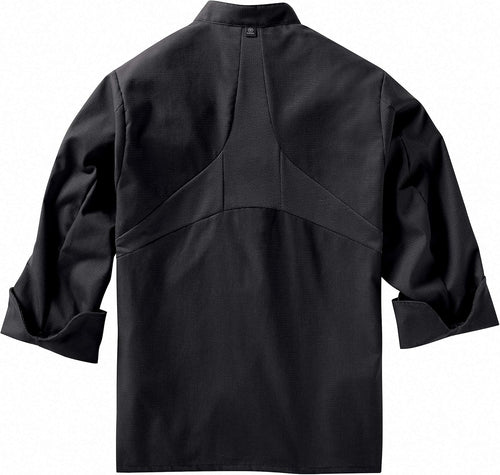 Men'S Long Sleeve Ten Button Chef Coat with Mimix and Oilblok